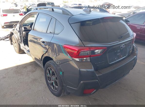 JF2GTHSC2MH280153 2021 SUBARU CROSSTREK Gray Հետևի ձախ