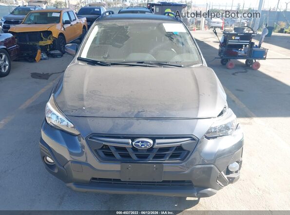 JF2GTHSC2MH280153 2021 SUBARU CROSSTREK Gray Սալոնի հետևի տեսք