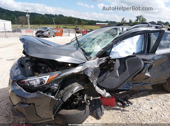 JF2GTHSC2MH313961 2021 SUBARU CROSSTREK Gray Front view