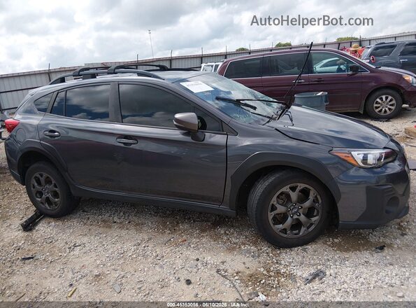 JF2GTHSC2MH313961 2021 SUBARU CROSSTREK Gray Instrument cluster view