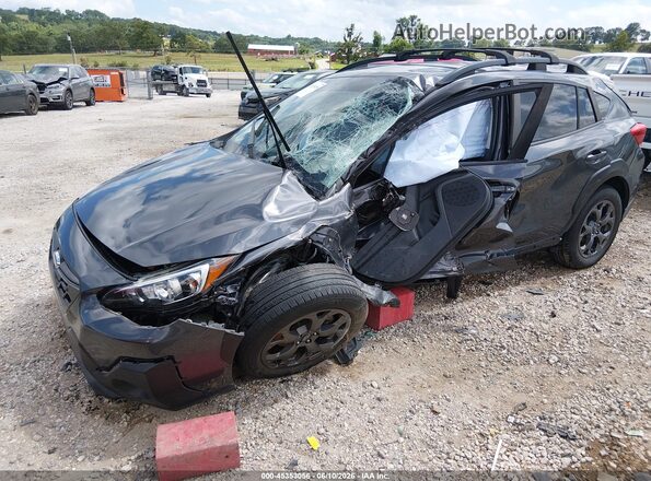 JF2GTHSC2MH313961 2021 SUBARU CROSSTREK Gray Front left