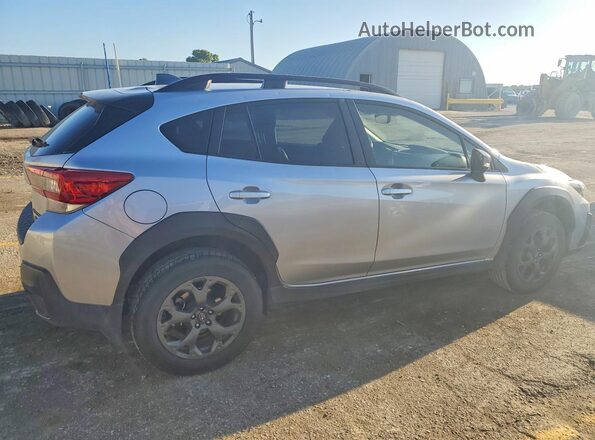 JF2GTHSC2NH206071 2022 SUBARU CROSSTREK Silver Հետևի աջ