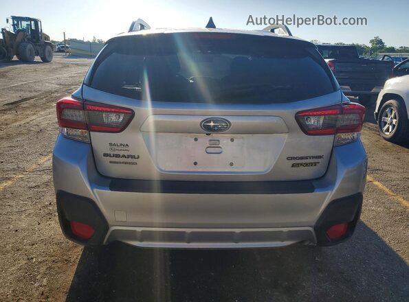 JF2GTHSC2NH206071 2022 SUBARU CROSSTREK Silver Հետևի տեսք