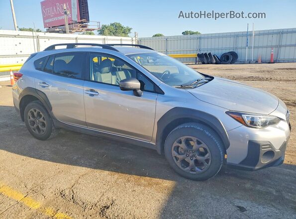 JF2GTHSC2NH206071 2022 SUBARU CROSSTREK Silver Առջևի աջ
