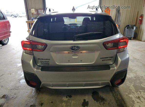 JF2GTHSC3NH232372 2022 SUBARU CROSSTREK Silver Widok z tyłu