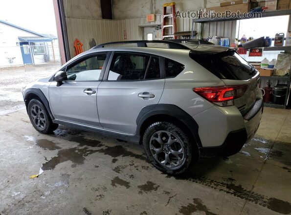 JF2GTHSC3NH232372 2022 SUBARU CROSSTREK Silver Tył lewy