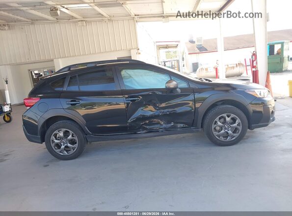 JF2GTHSC3PH317103 2023 SUBARU CROSSTREK Black Вид задньої частини салону