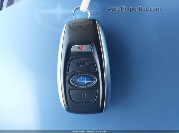 JF2GTHSC4MH238907 2021 SUBARU CROSSTREK Синий Вид панели приборов