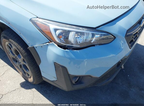 JF2GTHSC4MH238907 2021 SUBARU CROSSTREK Синий Вид спереди