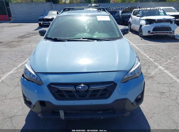 JF2GTHSC4MH238907 2021 SUBARU CROSSTREK Синий Вид щитка приборов