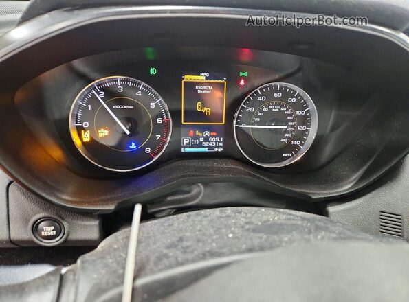 JF2GTHSC4MH666749 2021 SUBARU CROSSTREK Silver Vista del cuadro de instrumentos