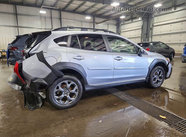 JF2GTHSC4MH666749 2021 SUBARU CROSSTREK Silver Trasero derecho