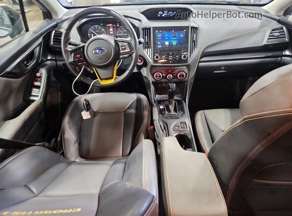 JF2GTHSC4MH666749 2021 SUBARU CROSSTREK Silver Vista del salpicadero
