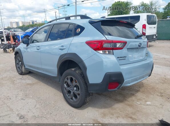 JF2GTHSC4PH221416 2023 SUBARU CROSSTREK Blue Trasero izquierdo