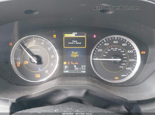 JF2GTHSC4PH221416 2023 SUBARU CROSSTREK Blue Vista de los asientos traseros