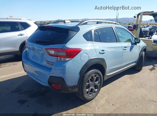 JF2GTHSC4PH306157 2023 SUBARU CROSSTREK Light Blue Rear right