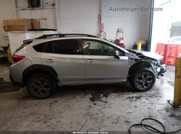 JF2GTHSC5MH208864 2021 SUBARU CROSSTREK Silver Rear interior view