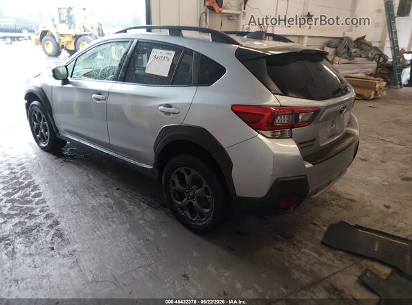 JF2GTHSC5MH208864 2021 SUBARU CROSSTREK Silver Rear left