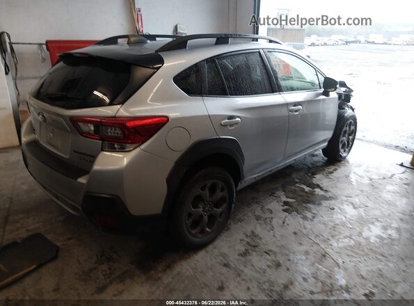 JF2GTHSC5MH208864 2021 SUBARU CROSSTREK Silver Rear right