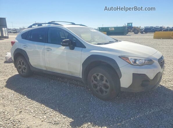 JF2GTHSC5MH682247 2021 SUBARU CROSSTREK White Przód prawy