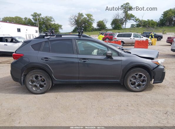 JF2GTHSC5NH211345 2022 SUBARU CROSSTREK Серый Вид задней части салона