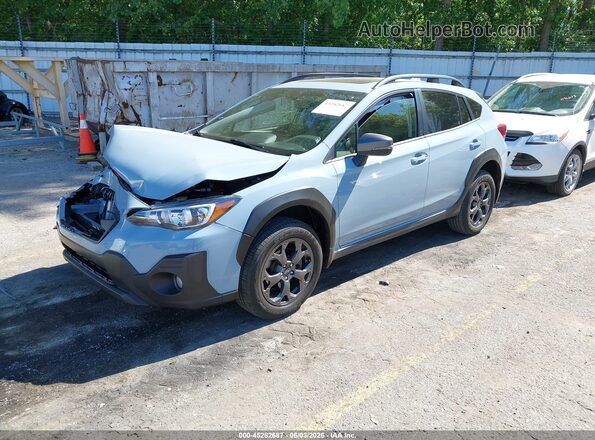 JF2GTHSC5PH231484 2023 SUBARU CROSSTREK Light Blue Front left