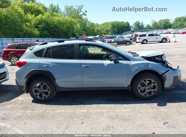 JF2GTHSC5PH231484 2023 SUBARU CROSSTREK Light Blue Rear interior view
