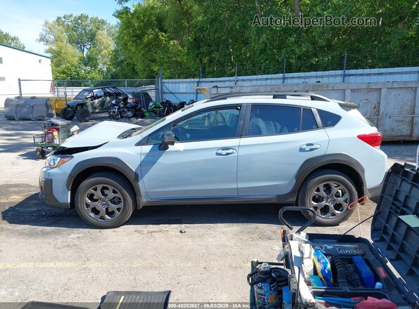 JF2GTHSC5PH231484 2023 SUBARU CROSSTREK Light Blue 360 interior view