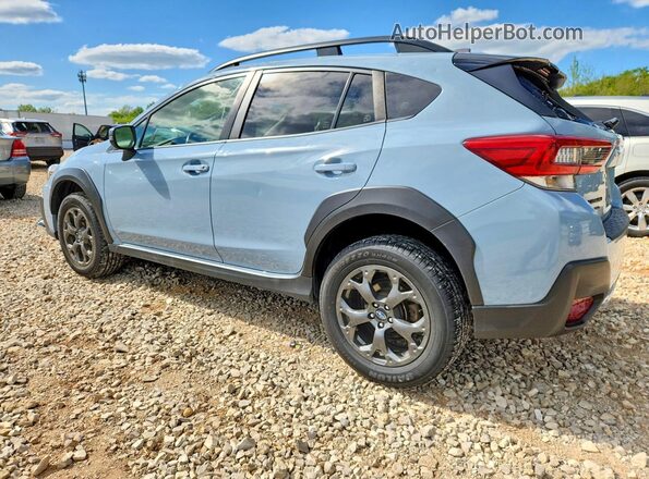 JF2GTHSC5PH240671 2023 SUBARU CROSSTREK Синий Задняя левая четверть