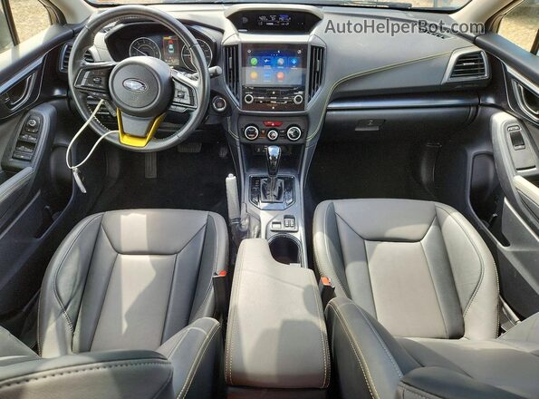 JF2GTHSC5PH240671 2023 SUBARU CROSSTREK Синий Вид панели приборов