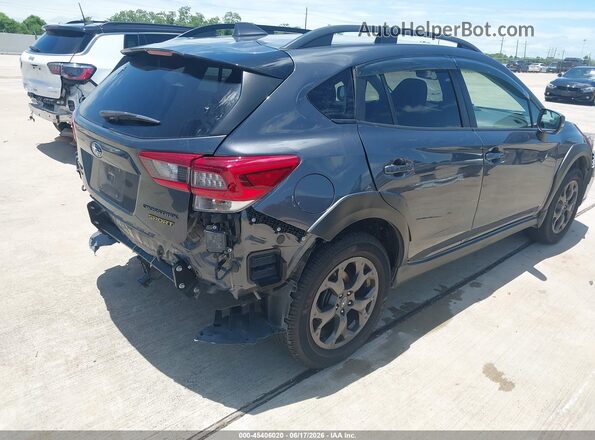 JF2GTHSC6MH355310 2021 SUBARU CROSSTREK Gray Задня права чверть