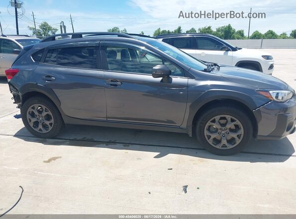 JF2GTHSC6MH355310 2021 SUBARU CROSSTREK Gray Вид задньої частини салону