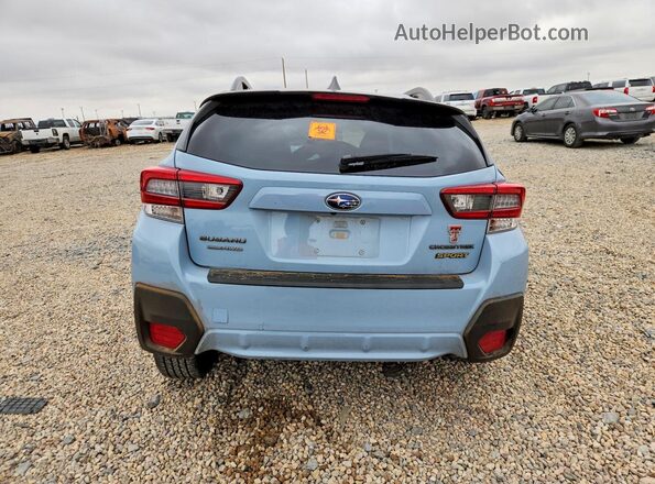 JF2GTHSC6NH204940 2022 SUBARU CROSSTREK Blue Հետևի տեսք