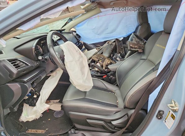 JF2GTHSC6NH204940 2022 SUBARU CROSSTREK Blue Սալոնի դիմացի տեսք