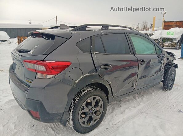 JF2GTHSC6PH239836 2023 SUBARU CROSSTREK Gray 