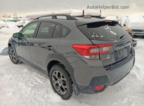 JF2GTHSC6PH239836 2023 SUBARU CROSSTREK Gray 