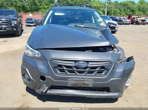 JF2GTHSC7MH294128 2021 SUBARU CROSSTREK Gray Widok zestawu wskaźników
