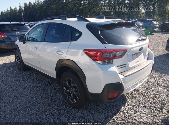 JF2GTHSC8MH289665 2021 SUBARU CROSSTREK Белый Задняя левая четверть