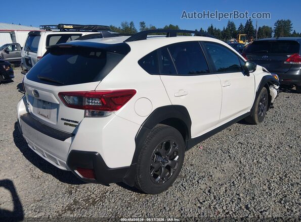 JF2GTHSC8MH289665 2021 SUBARU CROSSTREK Белый Задняя правая четверть