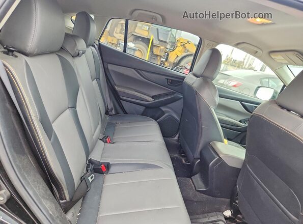 JF2GTHSC8MH650344 2021 SUBARU CROSSTREK Black უკანა სავარძლების ხედი