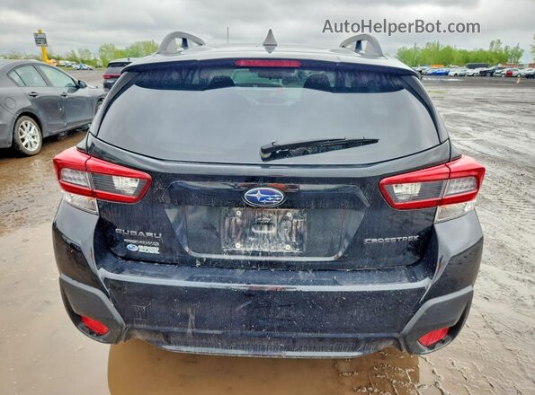 JF2GTHSC8MH650344 2021 SUBARU CROSSTREK Black უკანა ხედი