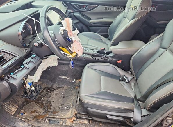 JF2GTHSC8MH650344 2021 SUBARU CROSSTREK Black წინა სალონის ხედი
