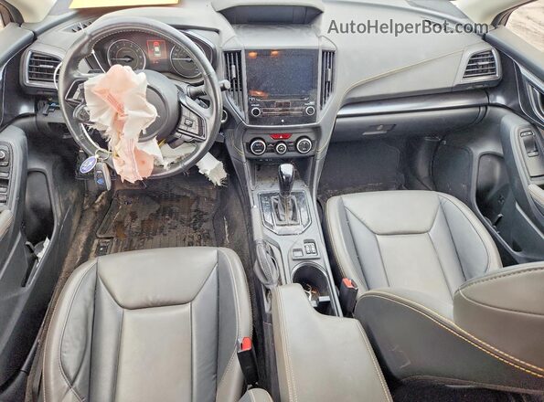 JF2GTHSC8MH650344 2021 SUBARU CROSSTREK Black წინა პანელის ხედი
