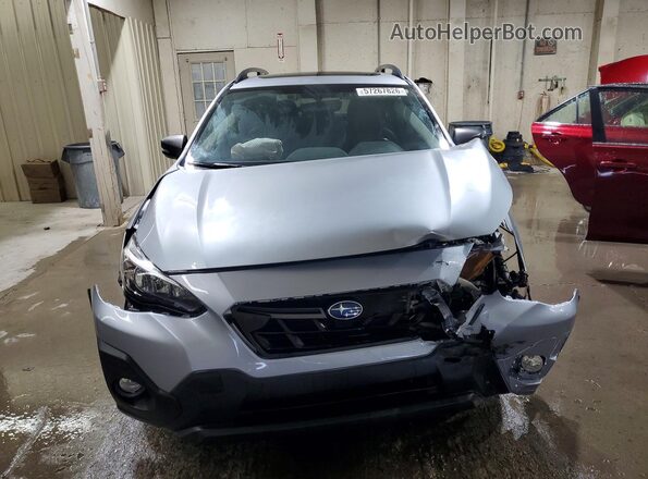 JF2GTHSC9MH261129 2021 SUBARU CROSSTREK Silver Widok z przodu