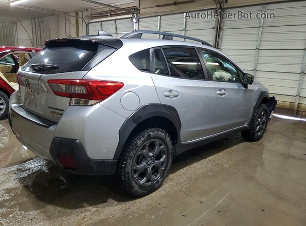 JF2GTHSC9MH261129 2021 SUBARU CROSSTREK Silver Tył prawy