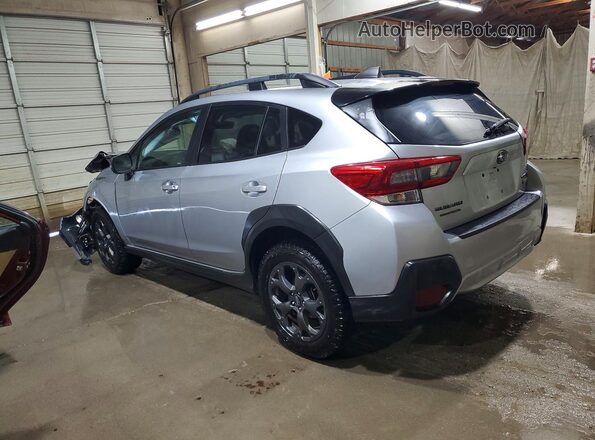 JF2GTHSC9MH261129 2021 SUBARU CROSSTREK Silver Tył lewy