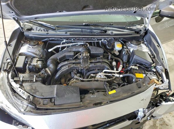 JF2GTHSC9MH261129 2021 SUBARU CROSSTREK Silver Widok komory silnika
