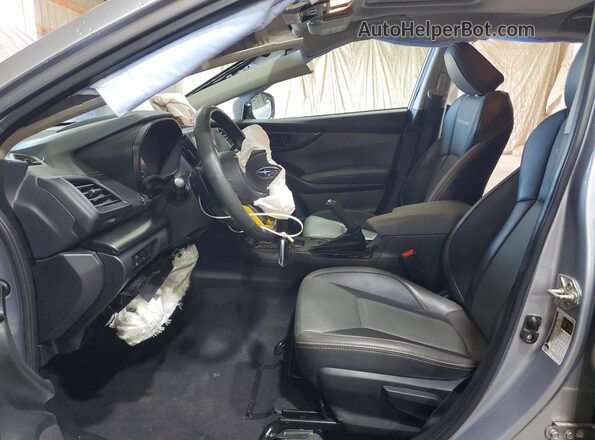 JF2GTHSC9MH261129 2021 SUBARU CROSSTREK Silver Widok wnętrza z przodu