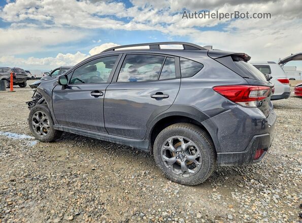 JF2GTHSC9MH651664 2021 SUBARU CROSSTREK Серый Задняя левая четверть