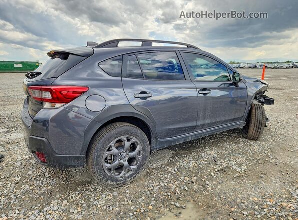 JF2GTHSC9MH651664 2021 SUBARU CROSSTREK Серый Задняя правая четверть